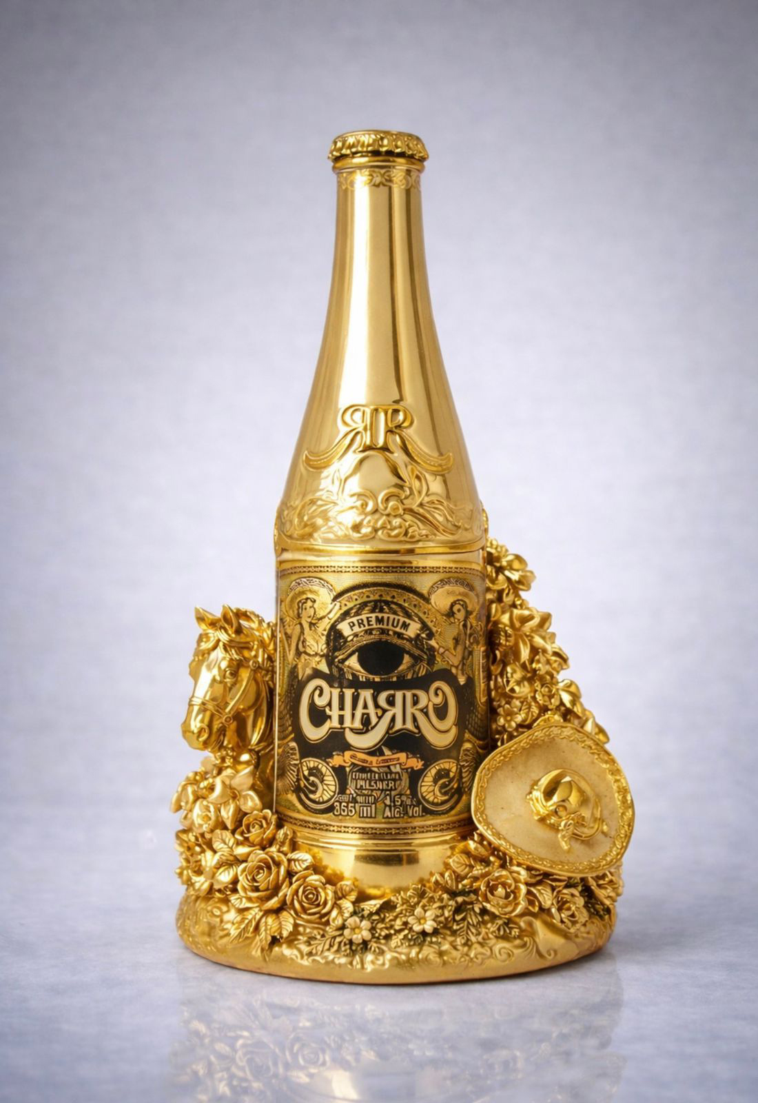 Golden Magnum Beer bottle
